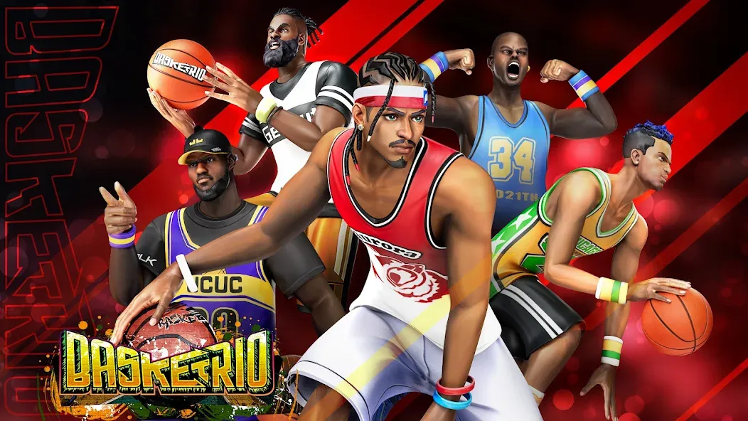 Basketrio - Allstar Streetball (Баскетрио)  [МОД Mega Pack] Screenshot 1