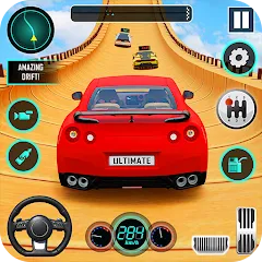 Скачать взлом Racing Car Stunt | Stunt Race (Рейсинг Кар Стант)  [МОД Unlimited Money] - полная версия apk на Андроид