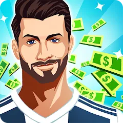 Скачать взломанную Idle Eleven - Soccer tycoon (Айдл Илевен)  [МОД Меню] - последняя версия apk на Андроид