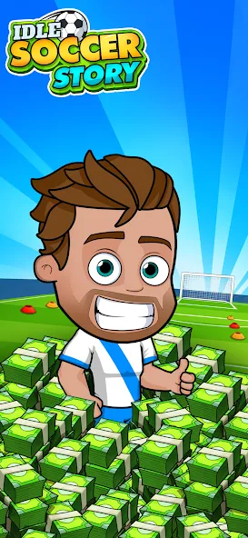 Idle Soccer Story - Tycoon RPG (Айдл Соккер Стори)  [МОД Menu] Screenshot 1