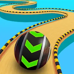 Взломанная Fast Ball Jump - Going Ball 3d (Скай Болл Джамп)  [МОД Меню] - полная версия apk на Андроид