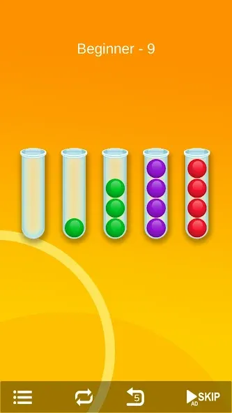 Ball Sort - Bubble Sort Puzzle (Болл Сорт)  [МОД Много денег] Screenshot 4