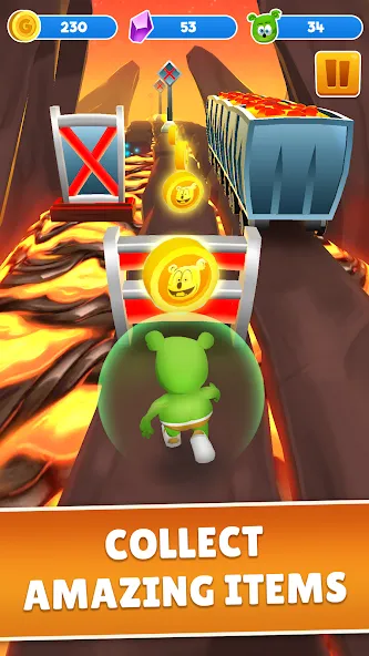 Gummy Bear Run: Running Games (Гамми Бер Ран)  [МОД Unlimited Money] Screenshot 4