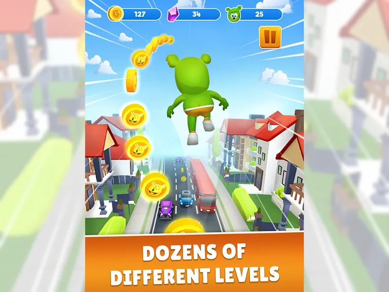 Gummy Bear Run: Running Games (Гамми Бер Ран)  [МОД Unlimited Money] Screenshot 5