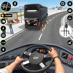 Взломанная Bus Simulator : 3D Bus Games (Бас Драйвинг Симулятор ПВП Игра)  [МОД Menu] - стабильная версия apk на Андроид