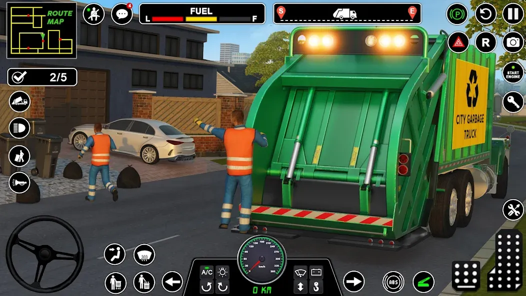 Truck Driving Games Truck Game (Трак Драйвинг игры Трак игра)  [МОД Бесконечные деньги] Screenshot 2