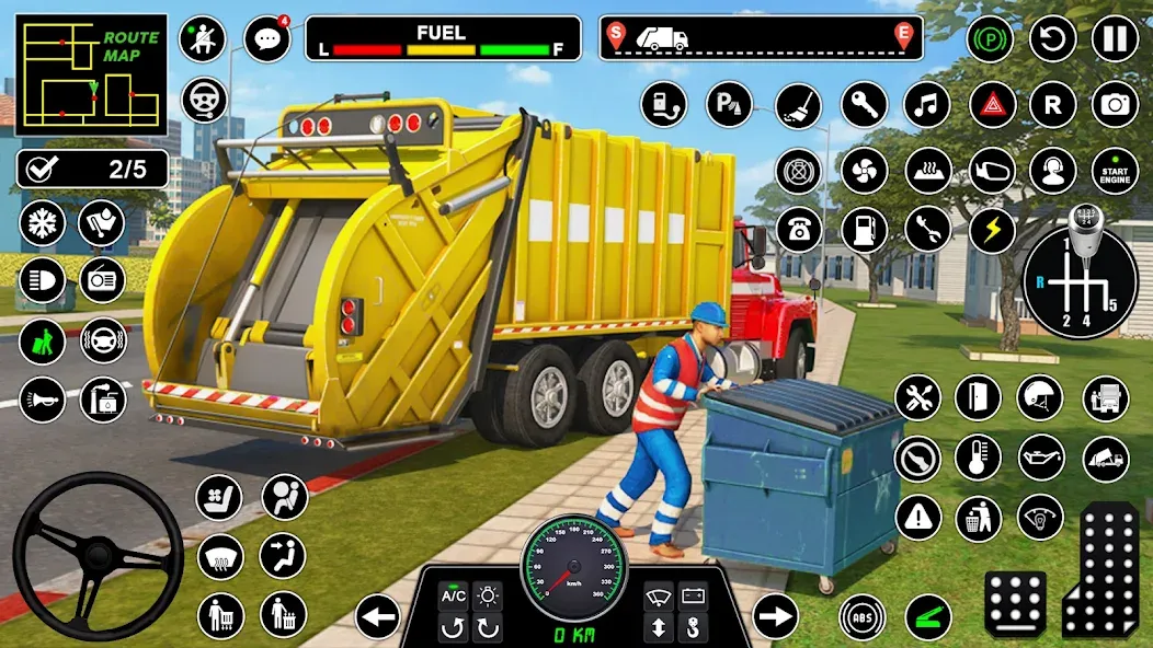 Truck Driving Games Truck Game (Трак Драйвинг игры Трак игра)  [МОД Бесконечные деньги] Screenshot 4