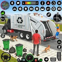 Взлом Truck Driving Games Truck Game (Трак Драйвинг игры Трак игра)  [МОД Бесконечные деньги] - полная версия apk на Андроид