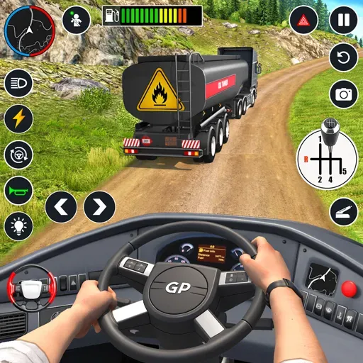 Oil Truck Games: Driving Games  [МОД Unlocked] Screenshot 1