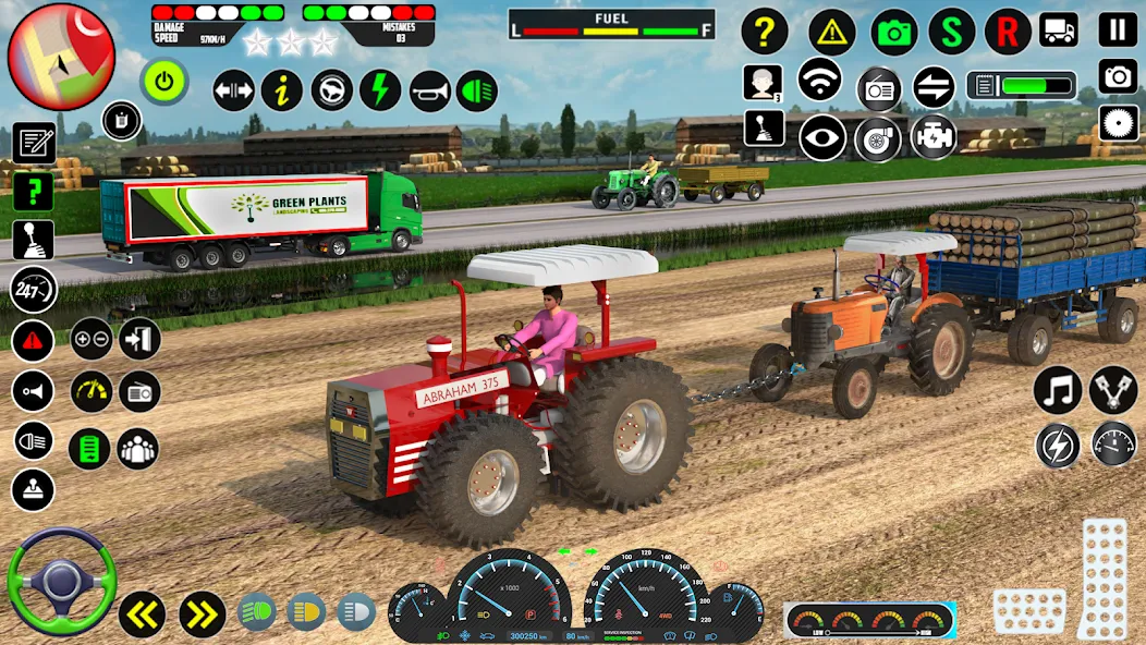 Farming Tractor Game Simulator (Фарминг Трактор Игра Симулятор)  [МОД Unlimited Money] Screenshot 4