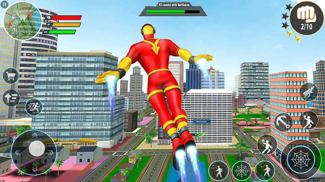 Rope Hero Spider Fighting Game  [МОД Mega Pack] Screenshot 1