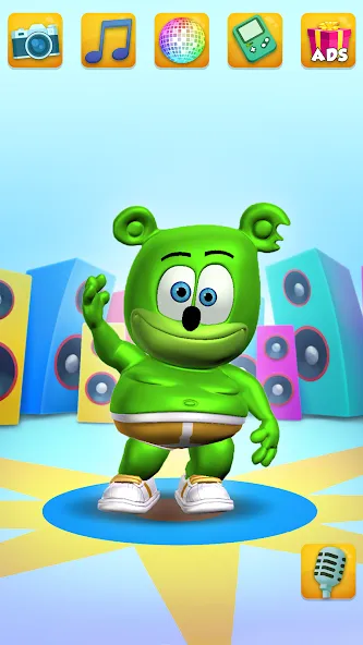 Talking Gummy Bear Kids Games  [МОД Menu] Screenshot 1