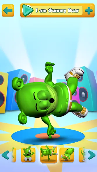 Talking Gummy Bear Kids Games  [МОД Menu] Screenshot 5