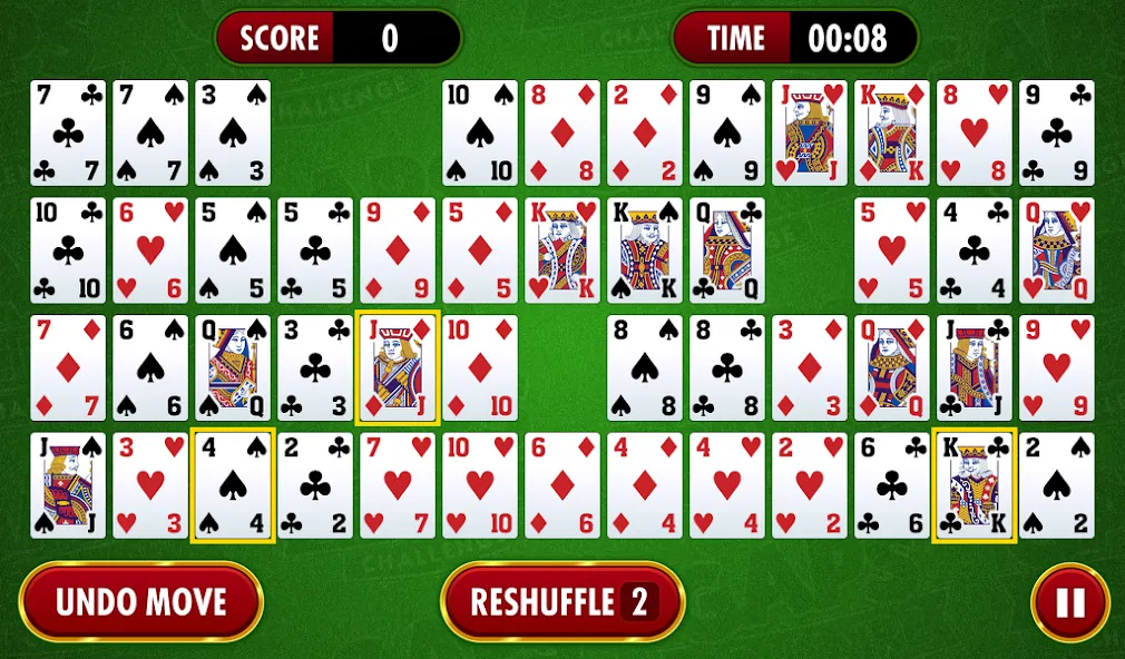 Gaps Solitaire Challenge (Гапс Солитер Челлендж)  [МОД Unlimited Money] Screenshot 4