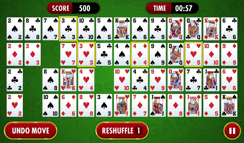 Gaps Solitaire Challenge (Гапс Солитер Челлендж)  [МОД Unlimited Money] Screenshot 5