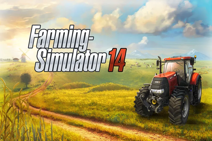 Farming Simulator 14 (Фарминг Симулятор 14)  [МОД Много денег] Screenshot 1