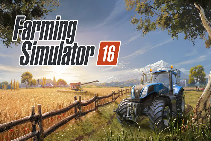 Farming Simulator 16 (Фарминг Симулятор 16)  [МОД Unlimited Money] Screenshot 1