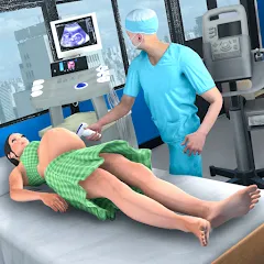 Скачать взлом Pregnant Games Mommy Simulator  [МОД Mega Pack] - полная версия apk на Андроид