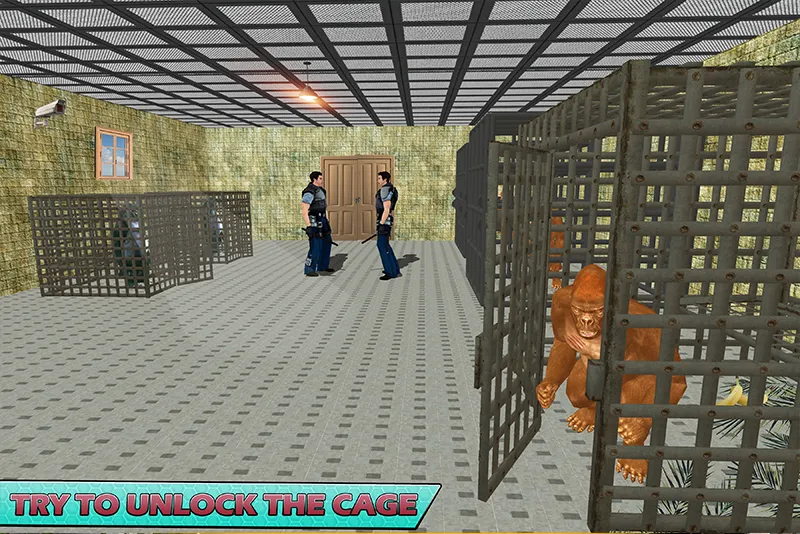 Gorilla Smash City Escape Jail  [МОД Бесконечные монеты] Screenshot 4