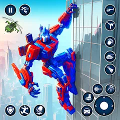 Скачать взлом Spider Robot: Robot Car Games (Спайдер Робот)  [МОД Меню] - полная версия apk на Андроид