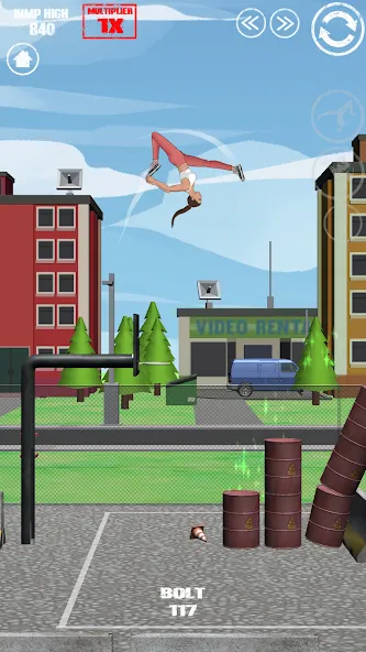 SWAGFLIP - Parkour Origins (СВАГФЛИП)  [МОД Unlimited Money] Screenshot 3