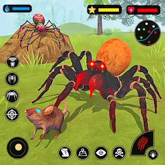 Скачать взлом Spider Simulator - Creepy Tad (Спайдер Симулятор)  [МОД Много денег] - полная версия apk на Андроид