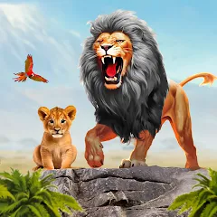 Скачать взлом Ultimate Lion Simulator Game (Лайон Симулятор)  [МОД Меню] - последняя версия apk на Андроид