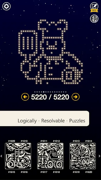 Nonogram galaxy  [МОД Бесконечные монеты] Screenshot 2