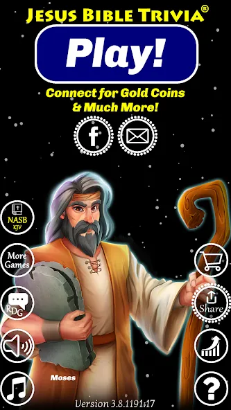 Jesus Bible Trivia Games Quiz (Джизус Библ Тривиа Геймс Квиз)  [МОД Много монет] Screenshot 1