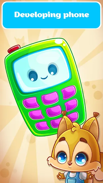 Babyphone game Numbers Animals  [МОД Unlimited Money] Screenshot 1