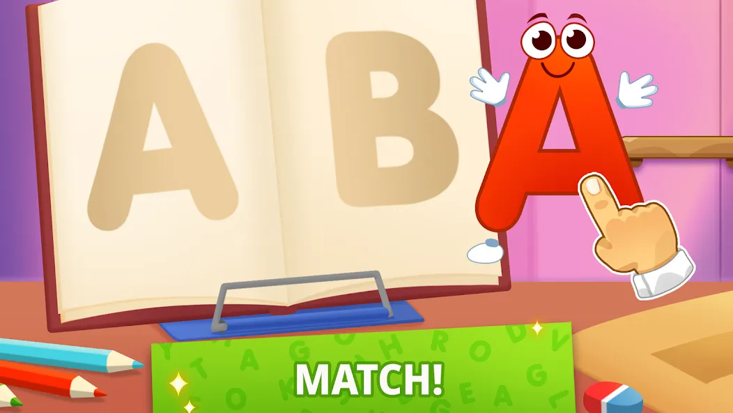 ABC kids! Alphabet, letters  [МОД Бесконечные деньги] Screenshot 2