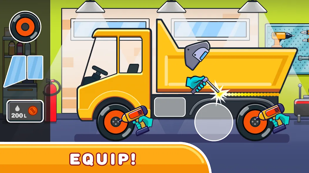 Car & Games for kids building  [МОД Бесконечные монеты] Screenshot 1