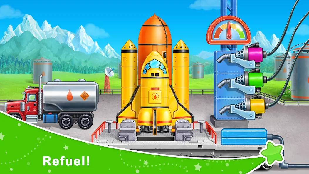 Rocket 4 space games Spaceship  [МОД Menu] Screenshot 2