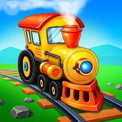 Скачать взлом Train Games for Kids: station  [МОД Бесконечные монеты] - полная версия apk на Андроид