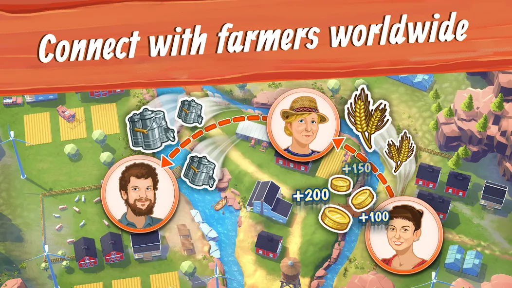 Big Farm: Mobile Harvest (Биг Фарм)  [МОД Меню] Screenshot 5