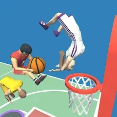 Скачать взломанную Dunk Team (Данк Тим)  [МОД Все открыто] - стабильная версия apk на Андроид