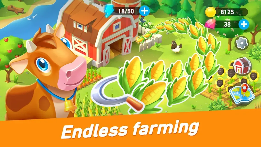 Goodville: Farm Game Adventure (Гудвилль)  [МОД Menu] Screenshot 4