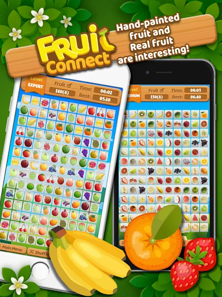 Fruit Connect (Фрукт Коннект)  [МОД Много денег] Screenshot 5