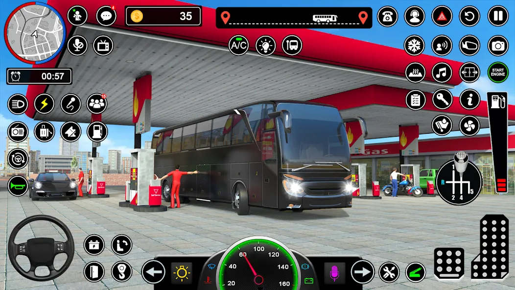 Bus Simulator - Driving Games  [МОД Все открыто] Screenshot 5