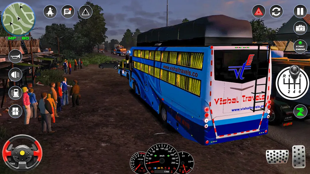 City Bus Driving: Bus Games 3D  [МОД Бесконечные монеты] Screenshot 4