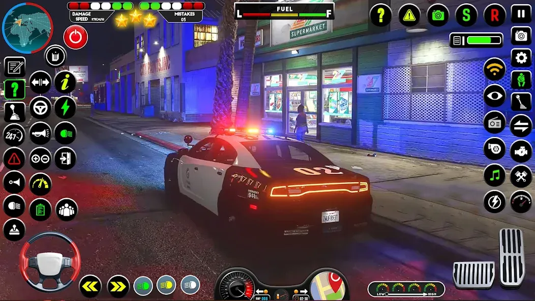 NYPD Police Car Parking Game  [МОД Mega Pack] Screenshot 4