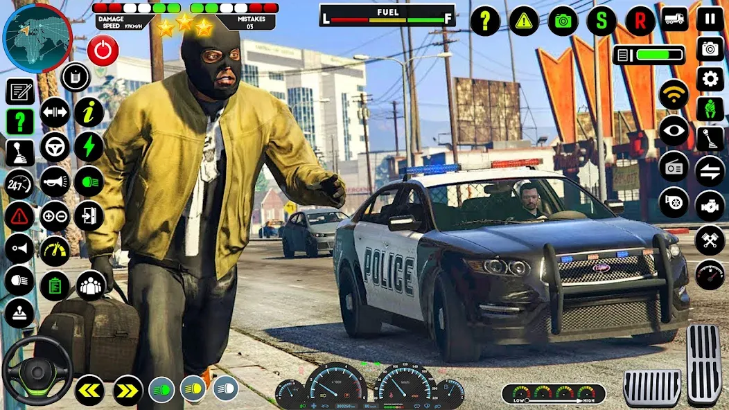 NYPD Police Car Parking Game  [МОД Mega Pack] Screenshot 5