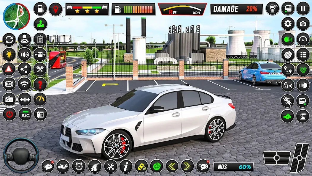 Driving School - Car Games 3D  [МОД Все открыто] Screenshot 3