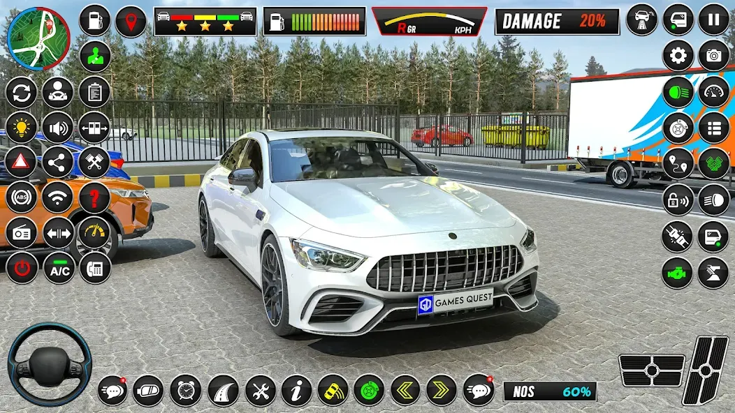 Driving School - Car Games 3D  [МОД Все открыто] Screenshot 5