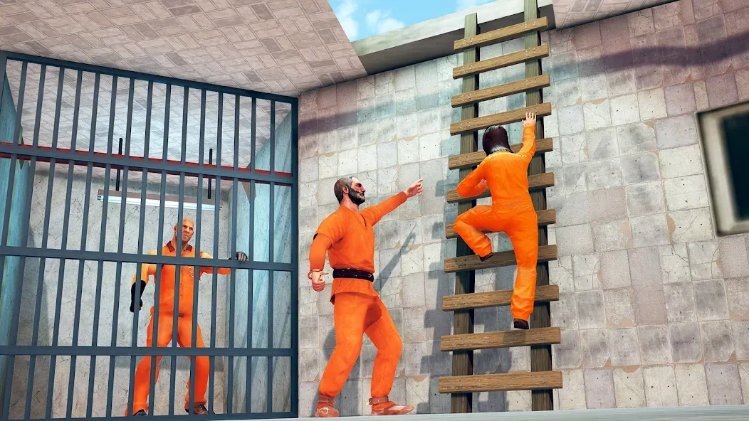 Prison Escape- Jail Break Game (Побег из тюрьмы 3D)  [МОД Много монет] Screenshot 5