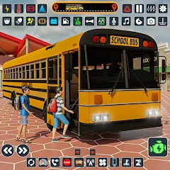 Скачать взлом School Bus 3d : City Bus Games (Школьный автобус симулятор игры на автобусе)  [МОД Unlimited Money] - стабильная версия apk на Андроид