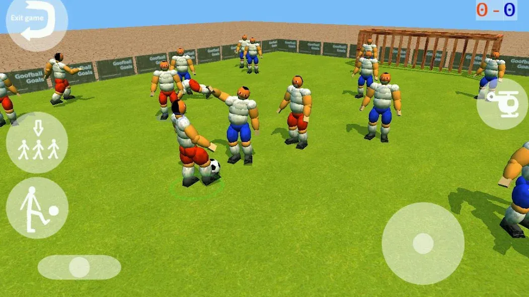 Goofball Goals Soccer Game 3D (Гуфбол Голз Соккер Гейм 3Д)  [МОД Все открыто] Screenshot 1