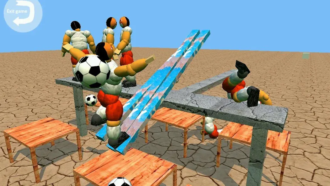 Goofball Goals Soccer Game 3D (Гуфбол Голз Соккер Гейм 3Д)  [МОД Все открыто] Screenshot 5