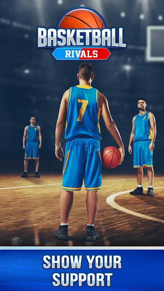 Basketball Rivals: Sports Game (Баскетбол Ривалс)  [МОД Бесконечные монеты] Screenshot 5