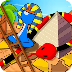 Скачать взломанную Snakes and Ladders (Змеи и лестницы)  [МОД Бесконечные деньги] - полная версия apk на Андроид